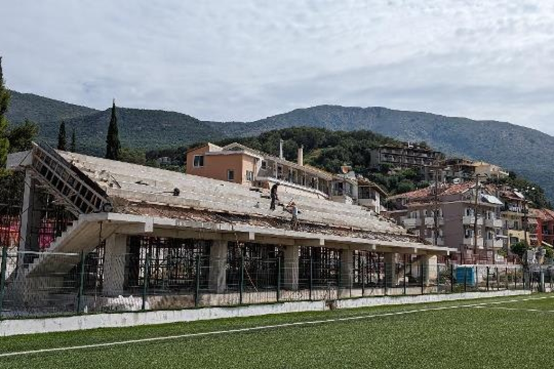 Κατασκευή νέων κερκίδων και βοηθητικών χώρων στο Δημοτικό Στάδιο Πάργας