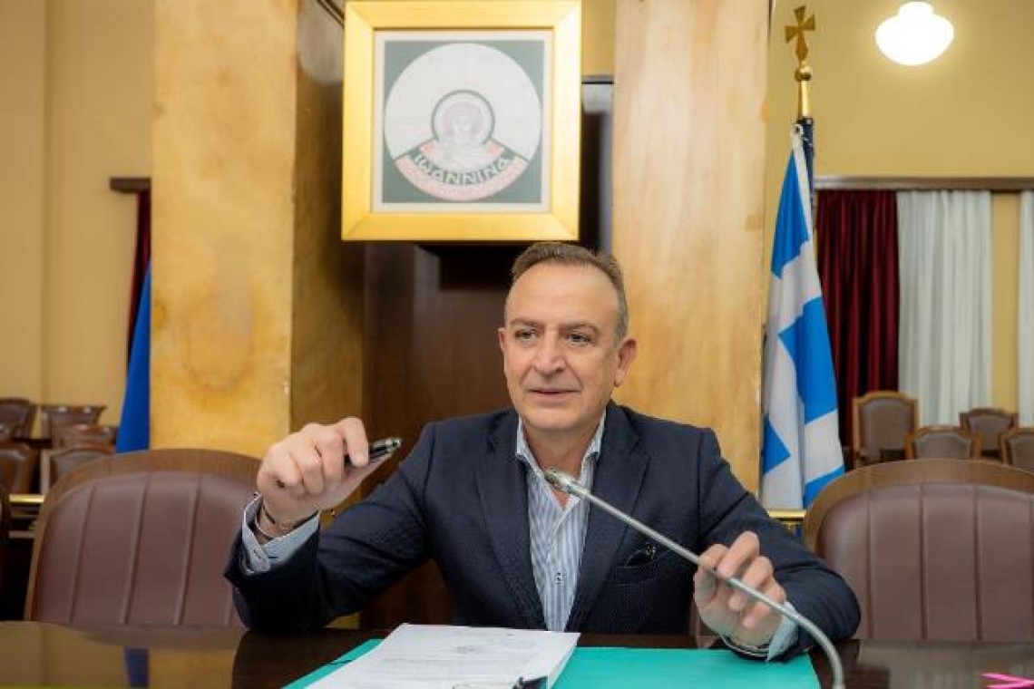 Πρωτοχρονιάτικο Μήνυμα Δημάρχου Ιωαννίνων, Θωμά Μπέγκα