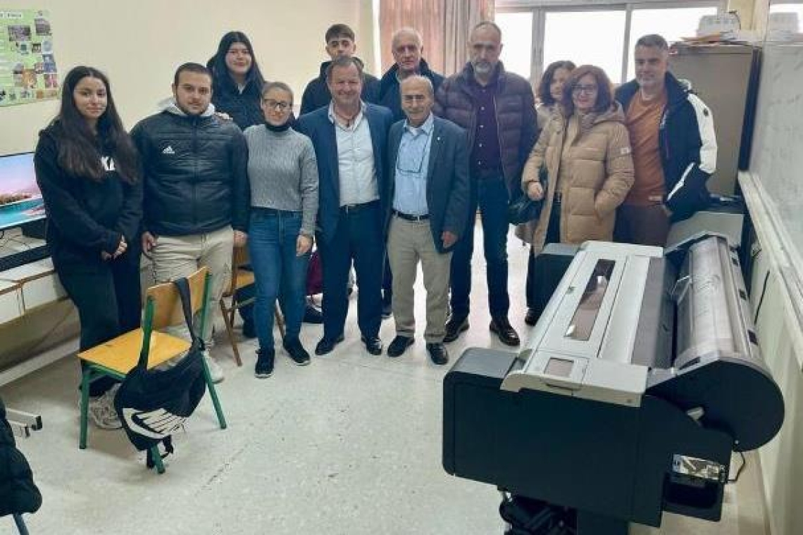 Βασίλης Γιόγιακας: Νέος εργαστηριακός εξοπλισμός για τις ανάγκες της επαγγελματικής εκπαίδευσης στη Θεσπρωτία
