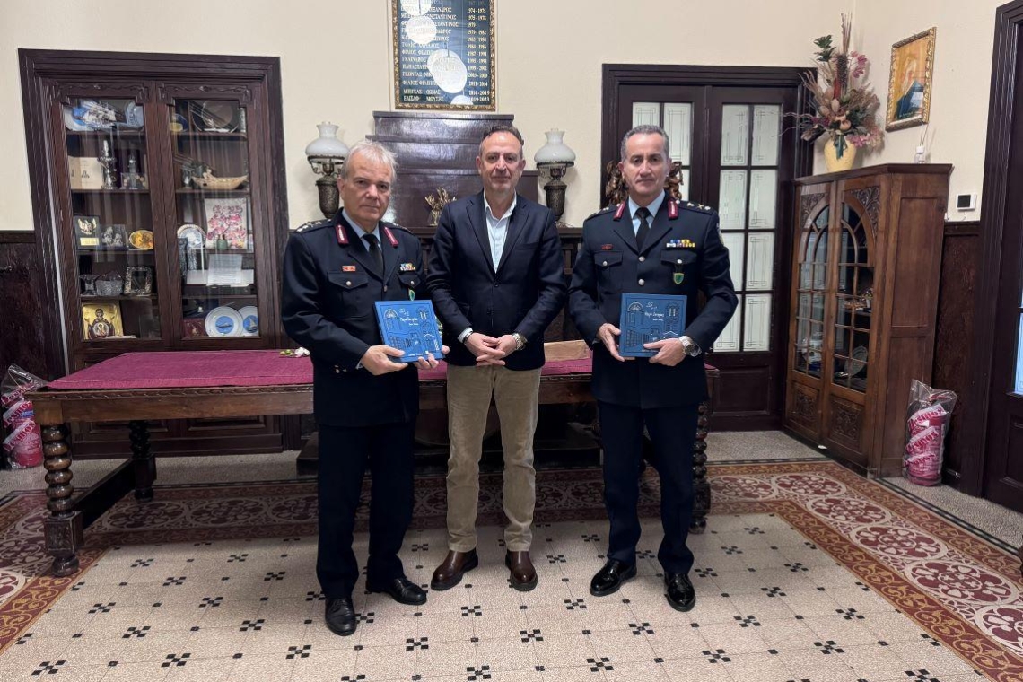 Ιωάννινα: Επίσκεψη του νέου Γενικού Αστυνομικού Διευθυντή Ηπείρου και του νέου Αστυνομικού Διευθυντή Ιωαννίνων