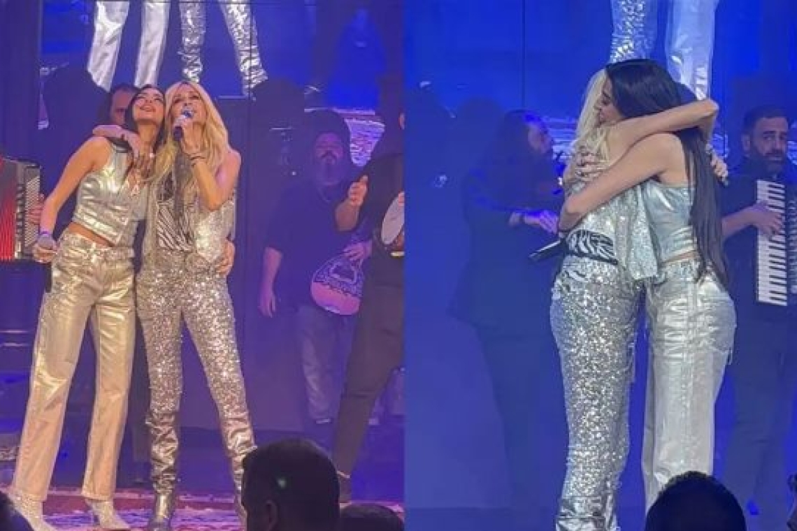 Αναστασία και Άννα Βίσση έβαλαν «φωτιά» στην πίστα και ξεσήκωσαν το κοινό