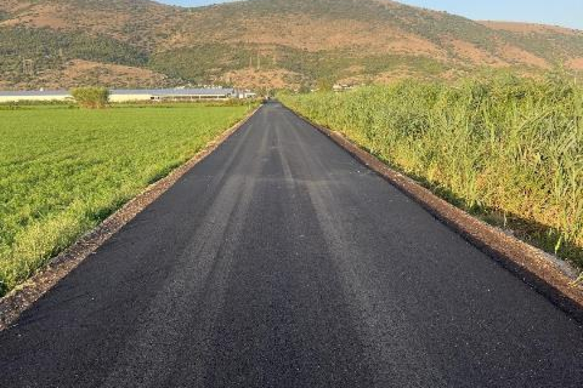 Αρτινών Συνεργασία: Ολοκληρώθηκαν 4 Km ασφαλτόστρωσης σε Χανόπουλο, Καμπή και Παντάνασσα