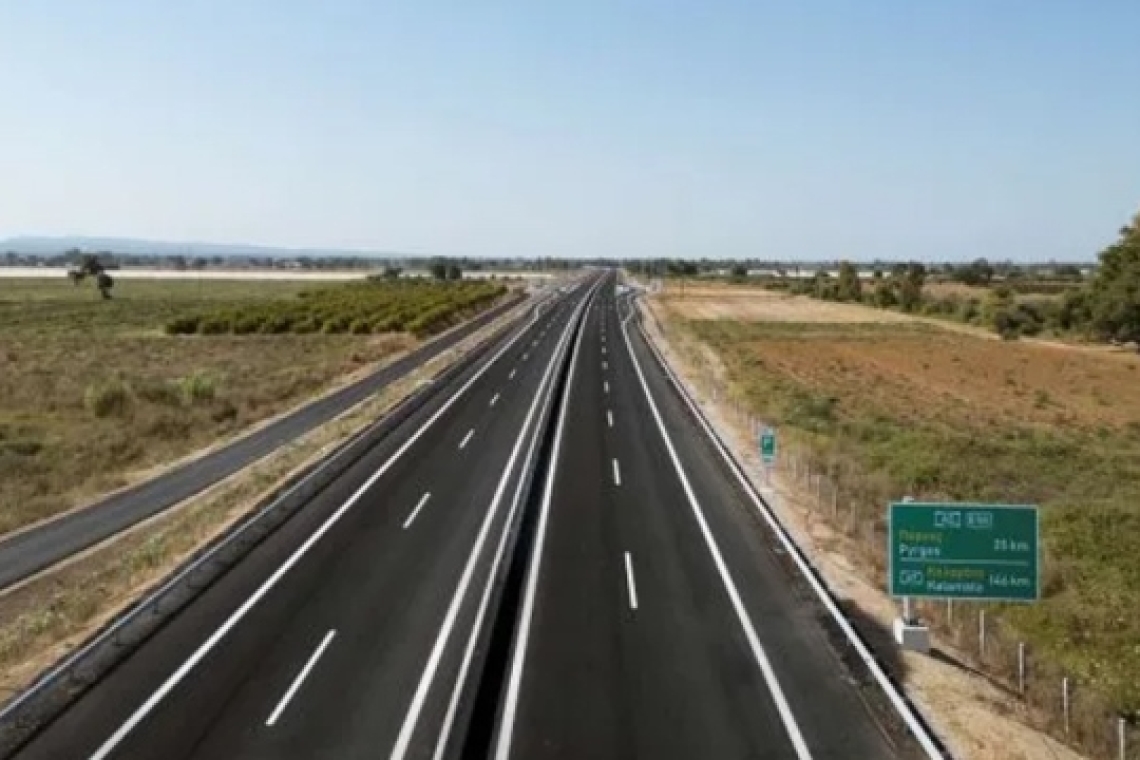 Εγκαίνια σήμερα του αυτοκινητόδρομου Πατρών – Πύργου