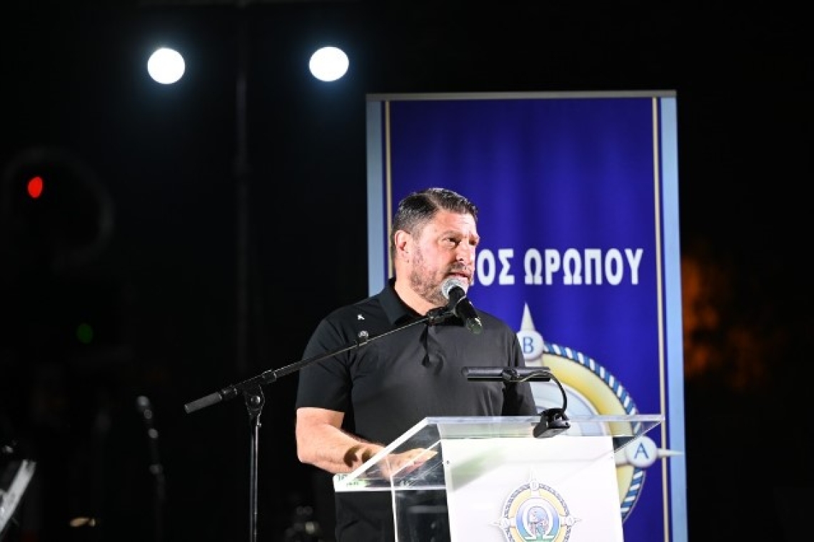 Νίκος Χαρδαλιάς: «Τιμούμε τον Μίκη Θεοδωράκη με σεβασμό και ευθύνη έχοντας ως παρακαταθήκη τις αξίες του για εθνική ομοψυχία και ενότητα»