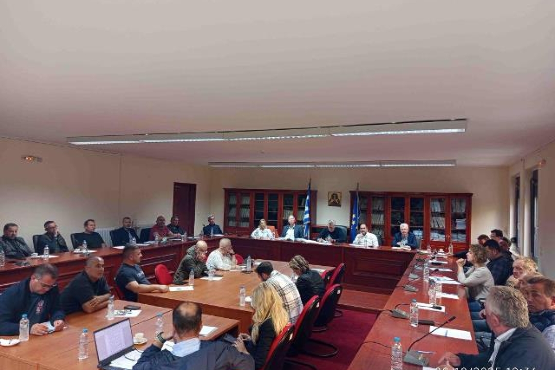 Ευρεία σύσκεψη στην Περιφερειακή Ενότητα Θεσπρωτίας για το Master Plan του Λιμένα Ηγουμενίτσας