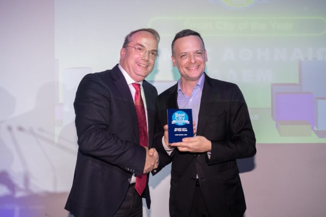 Σάρωσε τα βραβεία στα Best City Awards o Δήμος Αθηναίων