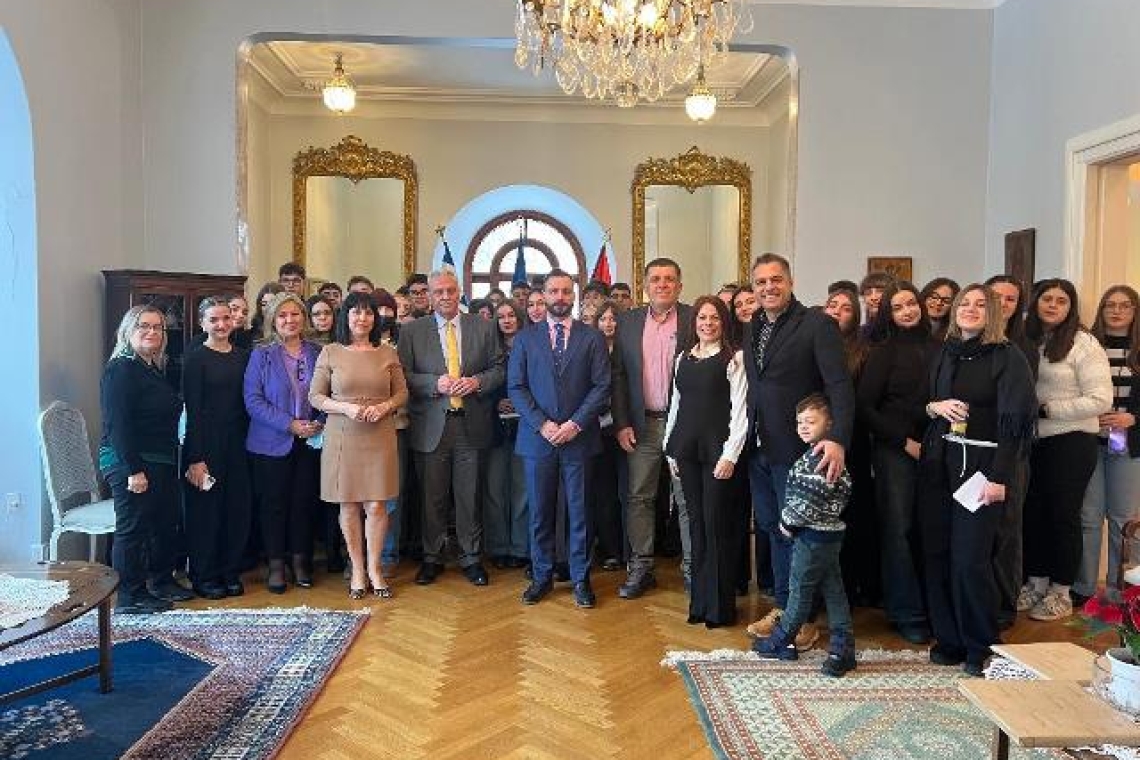 Συνάντηση του Κ. Κρικώνη με τον Πρέσβη της Ελλάδας στην Κοπεγχάγη