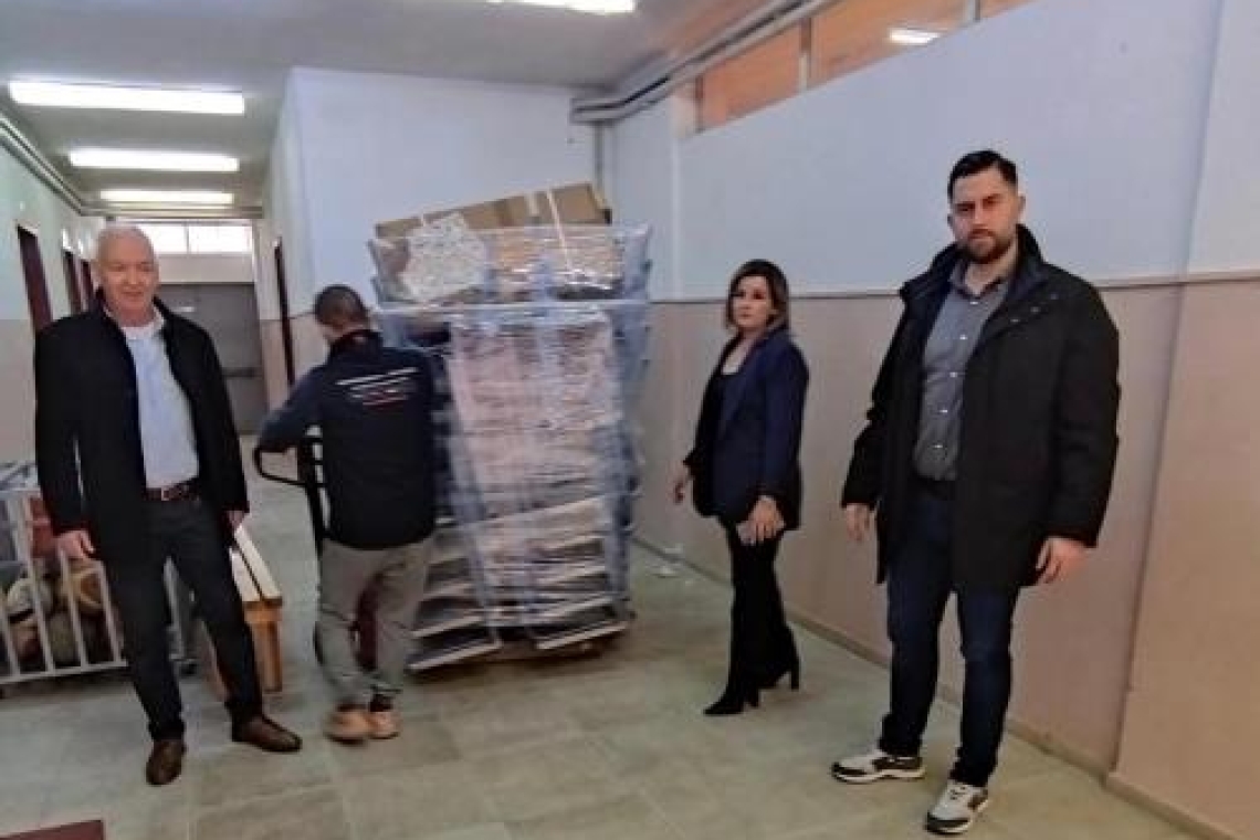 Παραλαβή νέου υλικοτεχνικού εξοπλισμού για σχολικές μονάδες του Δήμου Ζίτσας από την «Κτιριακές Υποδομές Α.Ε.»