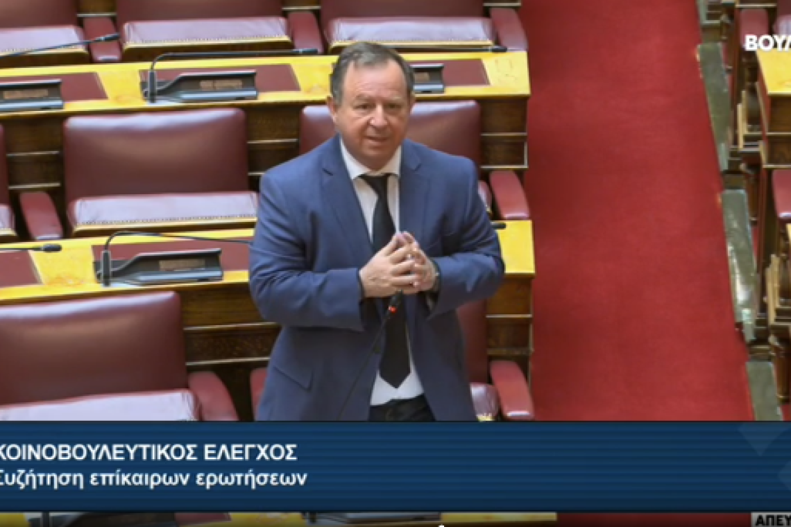 Ερώτηση Βασίλη Γιόγιακα για τον περιφερειακό Ηγουμενίτσας και το Ηγουμενίτσα – Σαγιάδα – Μαυρομάτι: «Άλλα λόγια ν’ αγαπιόμαστε ο κ. Ταχιάος»