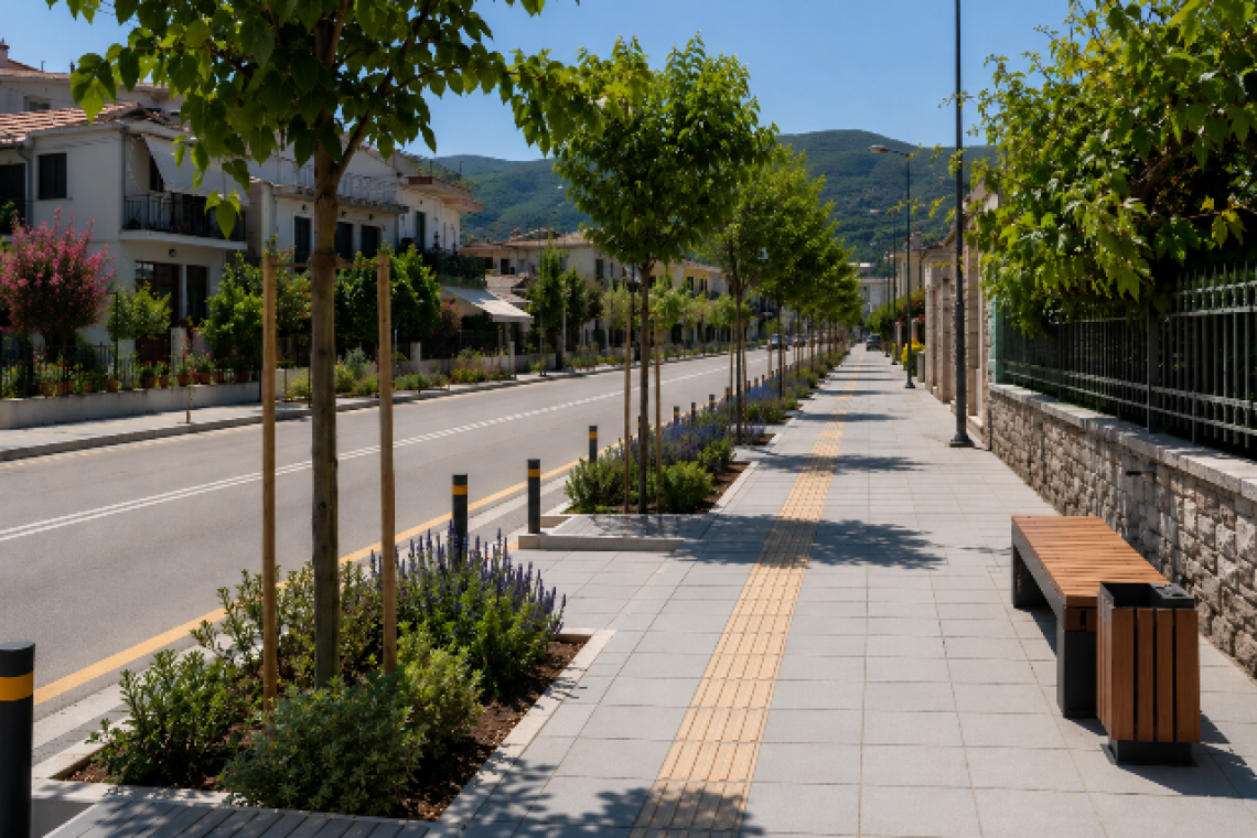 Δήμος Πάργας: Έργο 420.000€ για σύγχρονα πεζοδρόμια και πράσινες παρεμβάσεις στο Καναλάκι