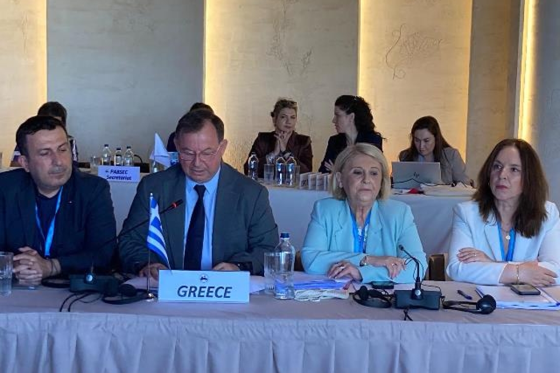 Ο Βασίλης Γιόγιακας στην 67η Γενική Συνέλευση της Κοινοβουλευτικής Συνέλευσης της ΟΣΕΠ στην Γεωργία